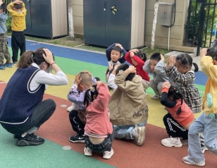 疏散至操场